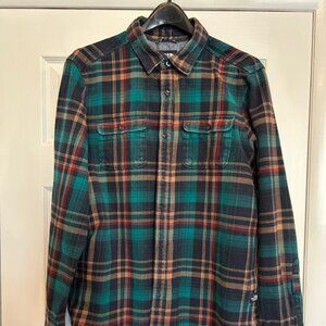The North Face Men's Plaid Heavy Duty Flannel Shirt Size Large